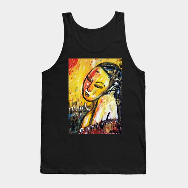 When I think of you Tank Top by amoxes